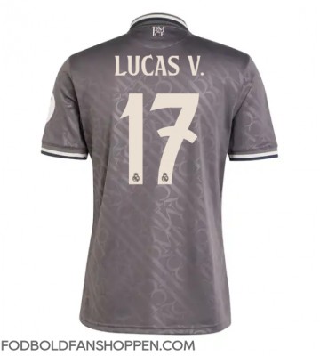 Real Madrid Lucas Vazquez #17 Tredjetrøje 2024-25 Kortærmet